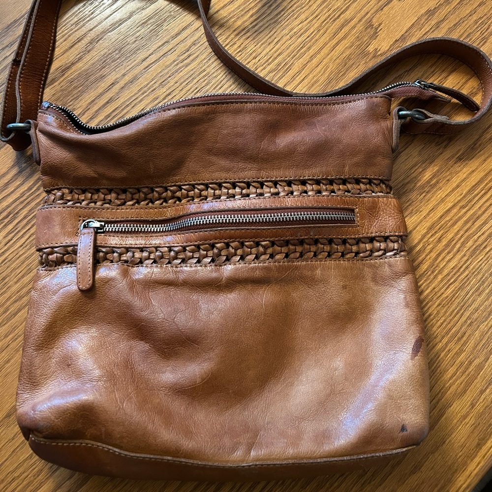 Villenca Holland Brown Leather Purse / Bag